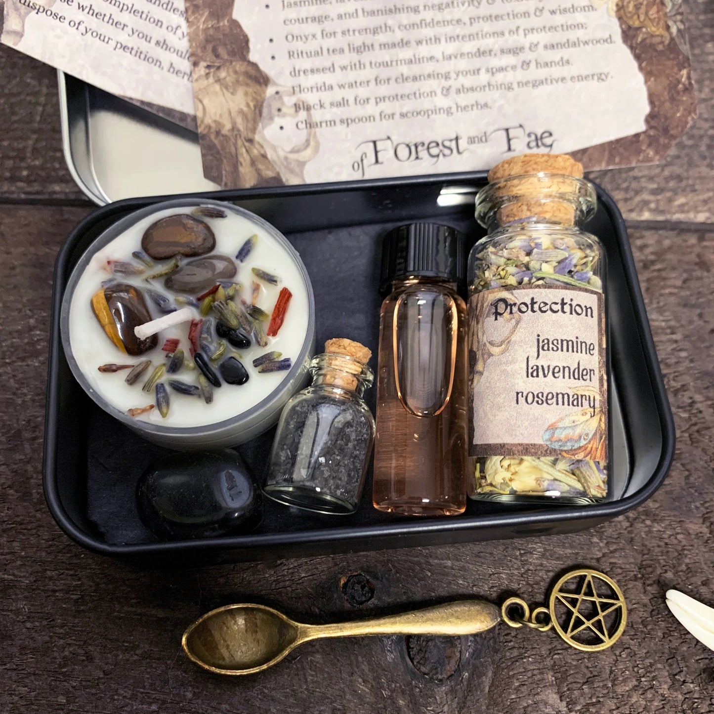 of Forest and Fae守護旅行祭壇套裝 Protection Travel Altar • Witch Kit For Rituals & Spells Diy