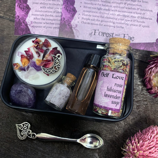 of Forest and Fae森林與仙境嘅自我愛護旅行祭壇 Self Love Travel Altar • Ritual Witchcraft Kit • Diy